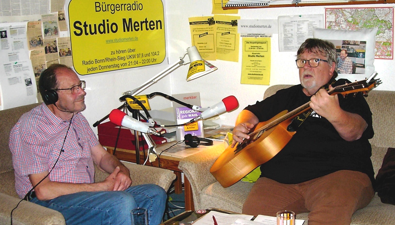 v. l.: Otto Ganser und Kai Hofstetter